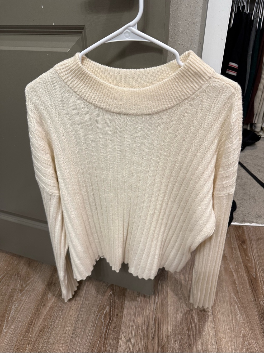Madewell cream sweater